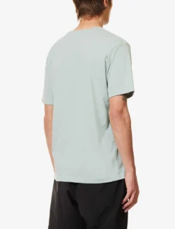 Columbia Pacific Crossing Logo-print Cotton-blend T-shirt 8 Columbia Pacific Crossing Logo-print Cotton-blend T-shirt -Falkeis Store R04109939 NIAGARA ALT03