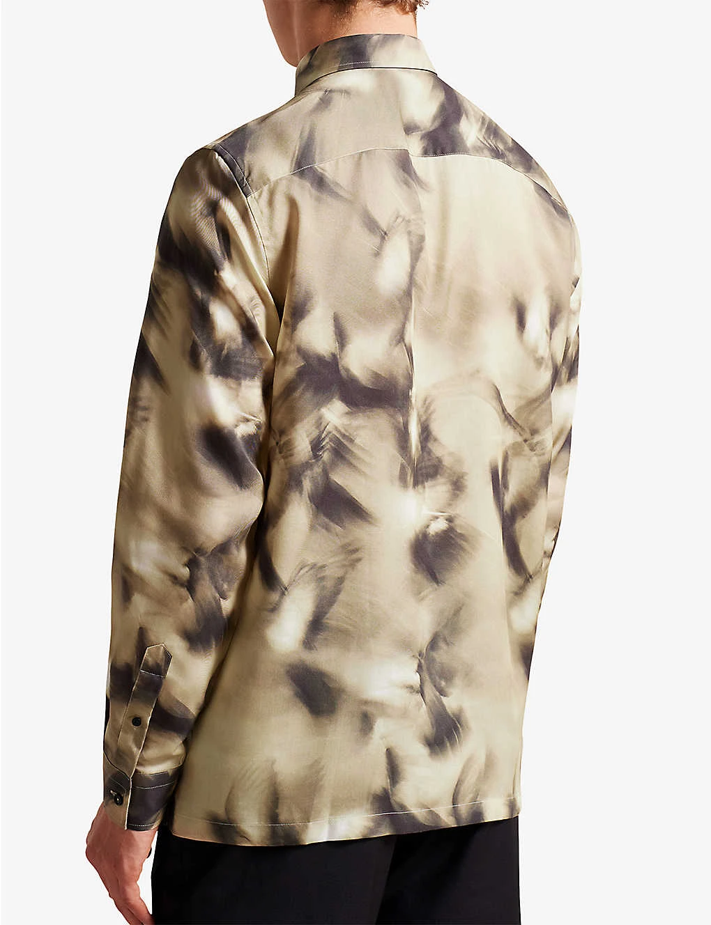 Ted Baker Bentham Abstract-print Long-sleeved Woven Shirt 4 Ted Baker Bentham Abstract-print Long-sleeved Woven Shirt - Image 4