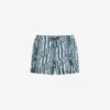 Ted Baker Peaty Butterfly-print Recycled-polyester Swim Shorts