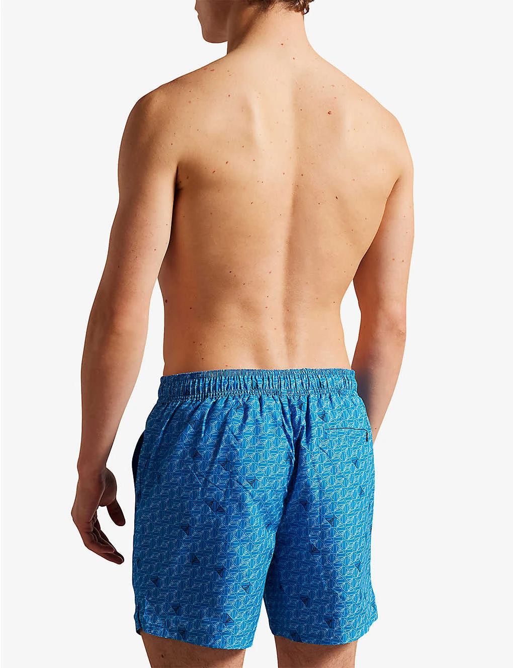 Ted Baker Renshaw Graphic-print Recycled-polyester Swim Shorts 4 Ted Baker Renshaw Graphic-print Recycled-polyester Swim Shorts - Image 4