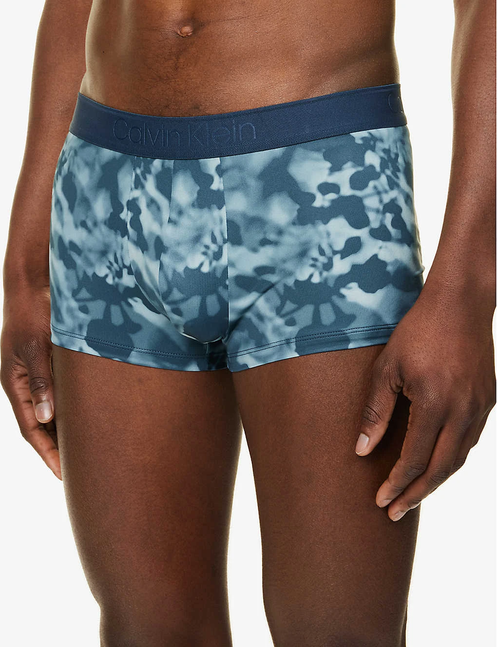 Calvin Klein Abstract-print Stretch-jersey Trunks 4 Calvin Klein Abstract-print Stretch-jersey Trunks - Image 4