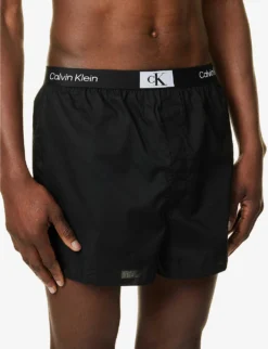 Calvin Klein Logo-waistband Pack Of Three Cotton-jersey Boxers 7 Calvin Klein Logo-waistband Pack Of Three Cotton-jersey Boxers -Falkeis Store R04117814 MULTI ALT03