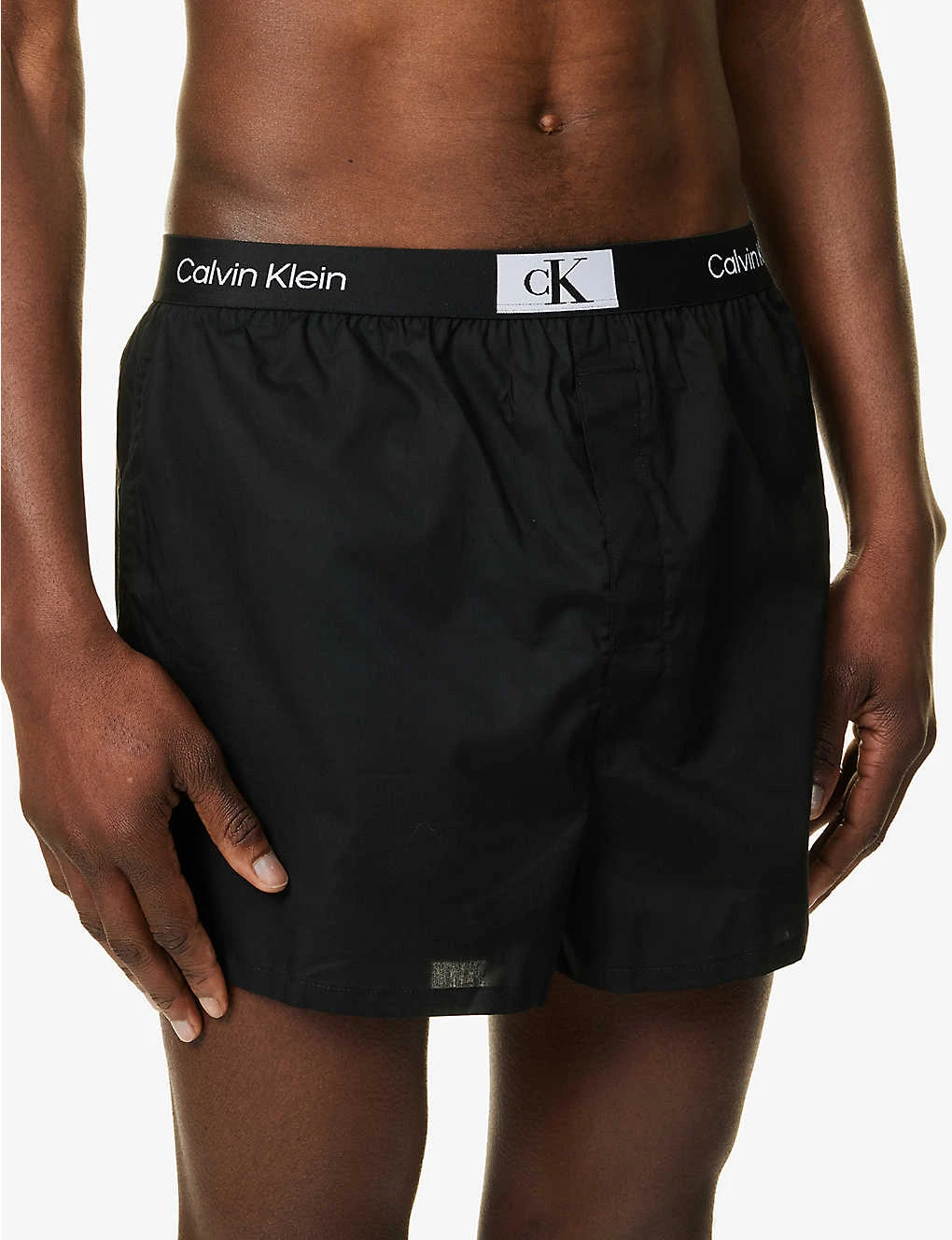 Calvin Klein Logo-waistband Pack Of Three Cotton-jersey Boxers 4 Calvin Klein Logo-waistband Pack Of Three Cotton-jersey Boxers - Image 4