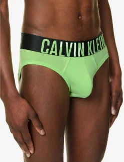 Calvin Klein Branded-waistband Regular-fit Pack Of Two Stretch-cotton Briefs 7 Calvin Klein Branded-waistband Regular-fit Pack Of Two Stretch-cotton Briefs -Falkeis Store R04117828 MULTI ALT03