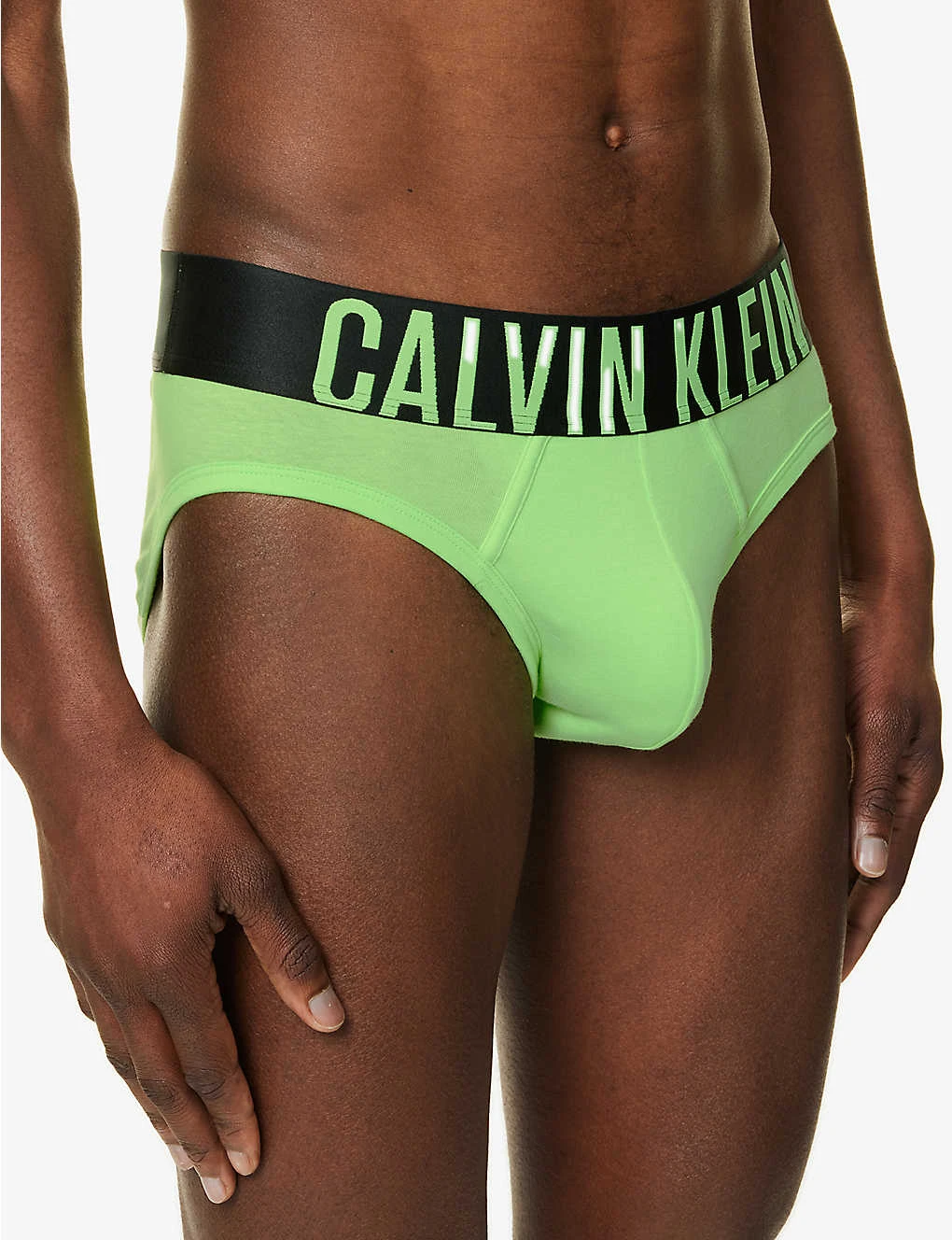 Calvin Klein Branded-waistband Regular-fit Pack Of Two Stretch-cotton Briefs 4 Calvin Klein Branded-waistband Regular-fit Pack Of Two Stretch-cotton Briefs - Image 4
