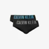 Calvin Klein Logo-waistband Pack Of Two Stretch-jersey Briefs