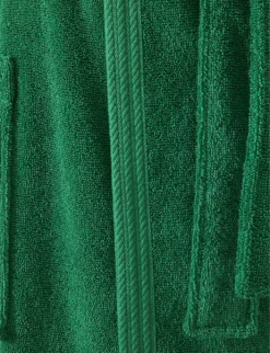 Ralph Lauren Home Player Logo-embroidered Cotton Terry Robe -Falkeis Store R04120169 BILLIARD ALT02