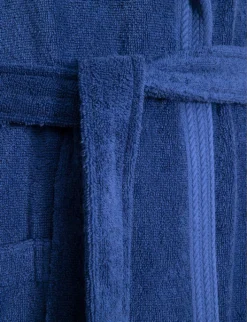 Ralph Lauren Home Bowden Logo-embroidered Cotton Terry Robe -Falkeis Store R04120170 MARINE ALT04