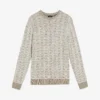 Ted Baker Kriskro Textured-knit Cotton Jumper