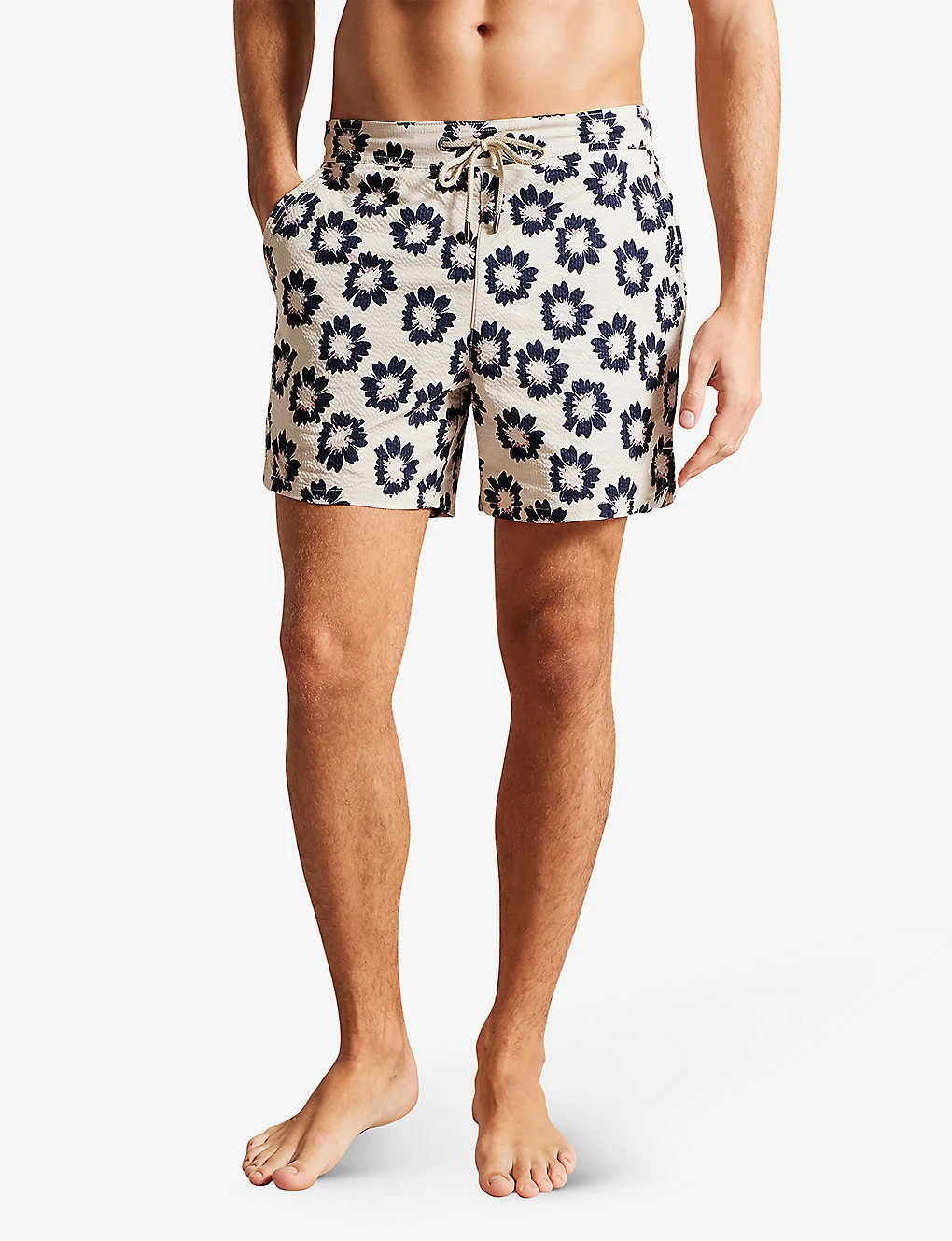 Ted Baker Wiklie Floral-print Regular-fit Woven Swim Shorts 3 Ted Baker Wiklie Floral-print Regular-fit Woven Swim Shorts - Image 3