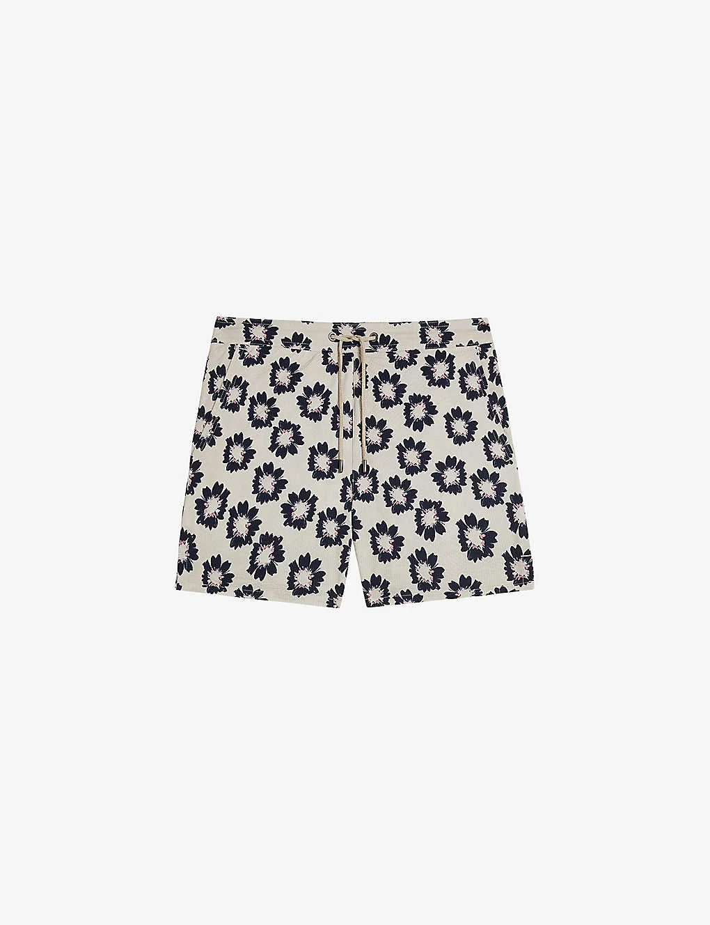 Ted Baker Wiklie Floral-print Regular-fit Woven Swim Shorts 1 Ted Baker Wiklie Floral-print Regular-fit Woven Swim Shorts