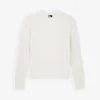 THE KOOPLES Round-neck Cable-knit Wool-blend Jumper