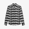 THE KOOPLES Panther-print Woven Shirt