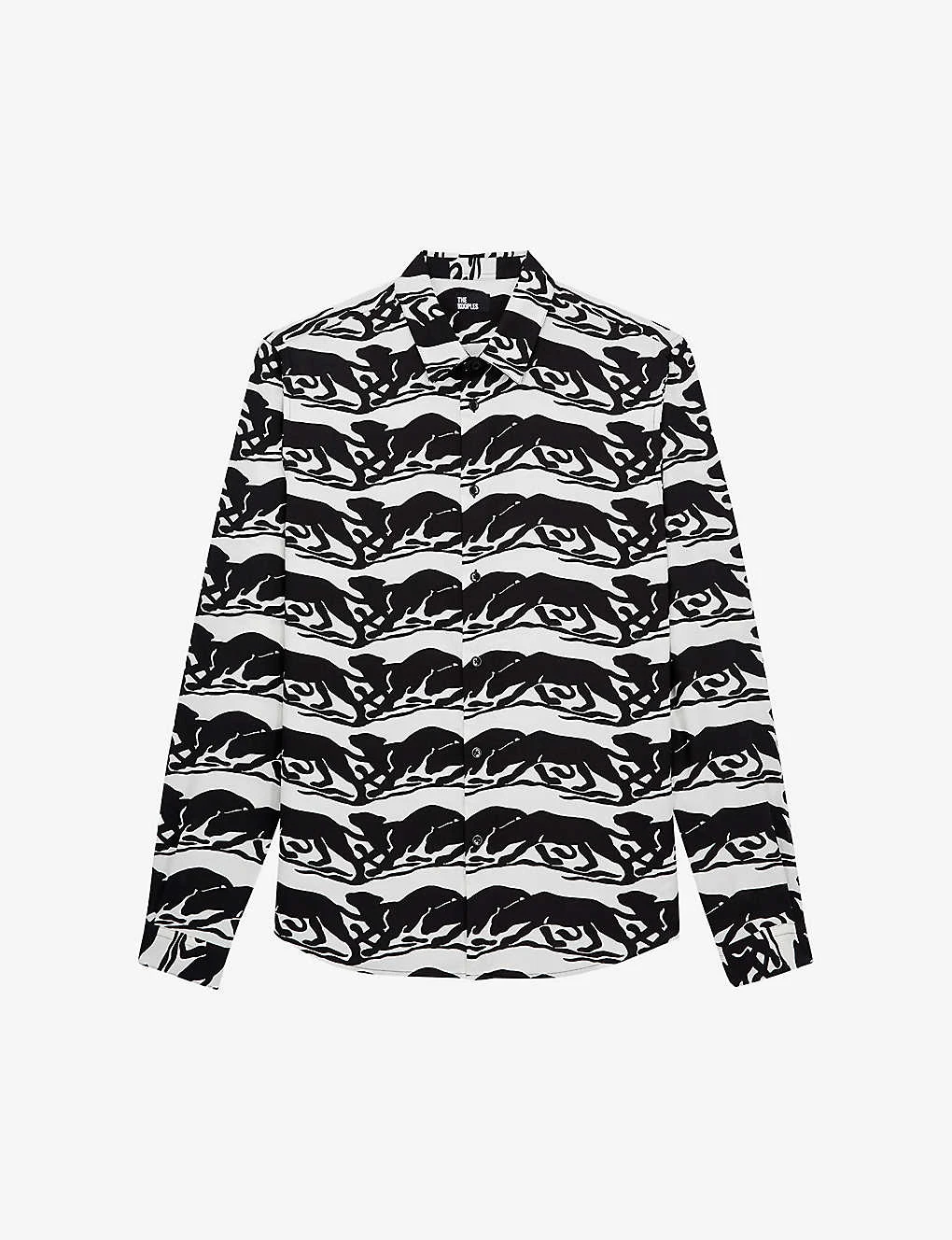 THE KOOPLES Panther-print Woven Shirt 1 THE KOOPLES Panther-print Woven Shirt
