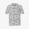 Monge Graphic-print Relaxed-fit Woven Shirt