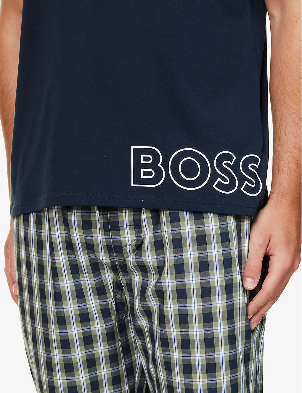 Boss Identity Logo-print Regular-fit Stretch-cotton T-shirt 5 Boss Identity Logo-print Regular-fit Stretch-cotton T-shirt - Image 5