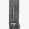 Boss Pack Of Two Iconic Logo-embroidered Stretch-cotton Blend Socks