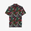 THE KOOPLES Floral-print Relaxed-fit Woven Shirt
