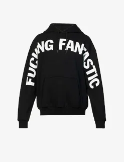 Fantastic Brand-typography Cotton-jersey Hoody