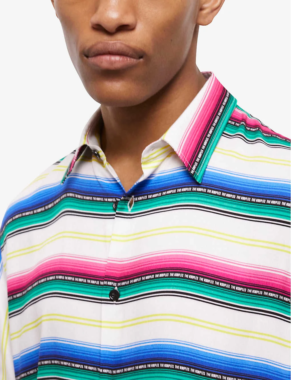 THE KOOPLES Stripe-pattern Relaxed-fit Woven Shirt 5 THE KOOPLES Stripe-pattern Relaxed-fit Woven Shirt - Image 5