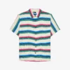 THE KOOPLES Stripe-pattern Relaxed-fit Woven Shirt