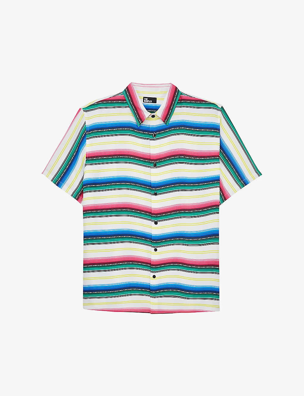 THE KOOPLES Stripe-pattern Relaxed-fit Woven Shirt 1 THE KOOPLES Stripe-pattern Relaxed-fit Woven Shirt