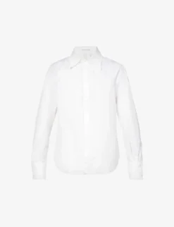 Row Back Contrast-panel Regular-fit Shell Shirt
