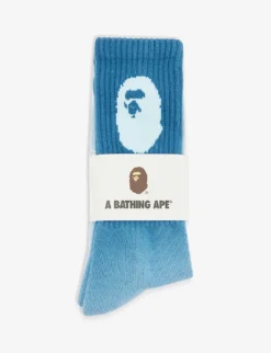 Logo-print Cotton-blend Socks