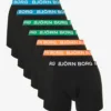 Bjorn Borg Logo-waistband Pack Of Seven Stretch-cotton Boxers