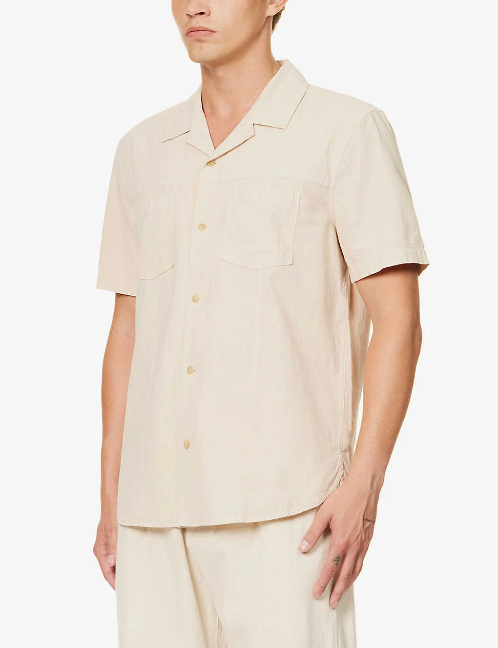 Paige Lancaster Patch-pocket Cotton Shirt 3 Paige Lancaster Patch-pocket Cotton Shirt - Image 3
