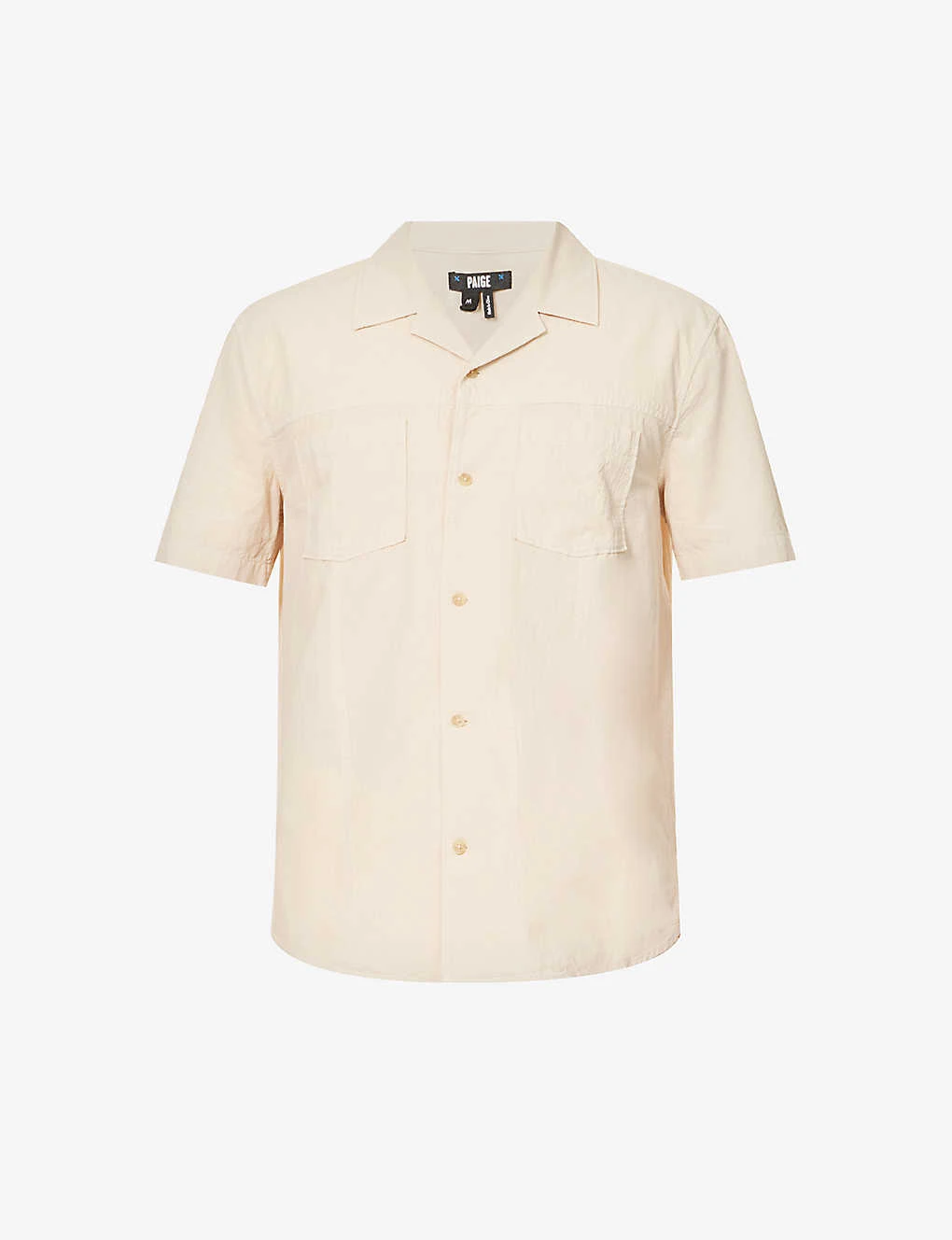Paige Lancaster Patch-pocket Cotton Shirt 1 Paige Lancaster Patch-pocket Cotton Shirt