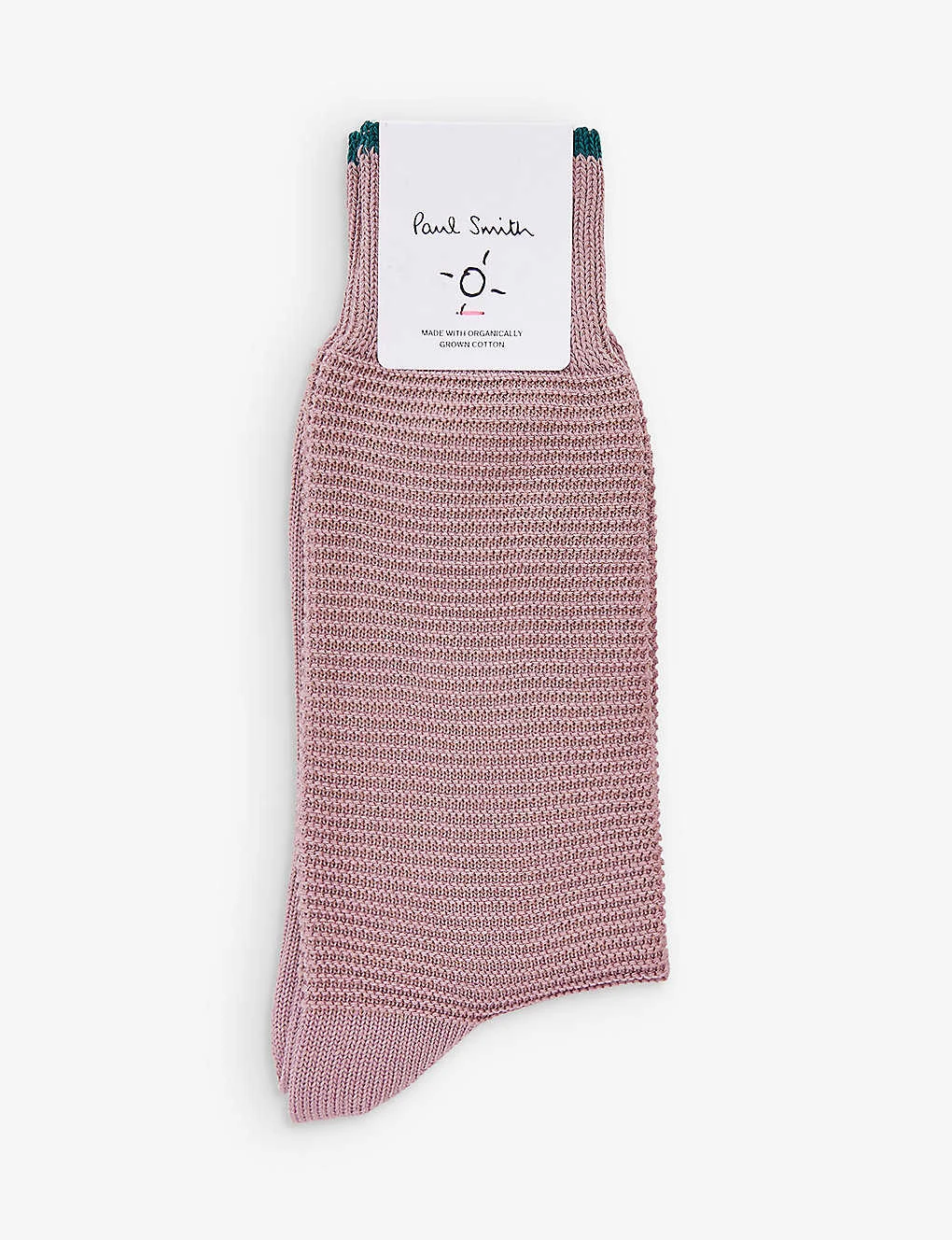 PAUL SMITH Callum Brand-print Ankle-rise Organic-cotton Blend Socks 1 PAUL SMITH Callum Brand-print Ankle-rise Organic-cotton Blend Socks