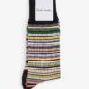 PAUL SMITH Signature Stripe Stretch Cotton-blend Socks