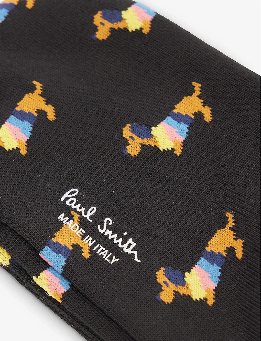 PAUL SMITH Cody Dog-print Ankle-rise Stretch-cotton Blend Socks 2 PAUL SMITH Cody Dog-print Ankle-rise Stretch-cotton Blend Socks - Image 2