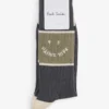 PAUL SMITH Happy Face Stretch Cotton-blend Socks