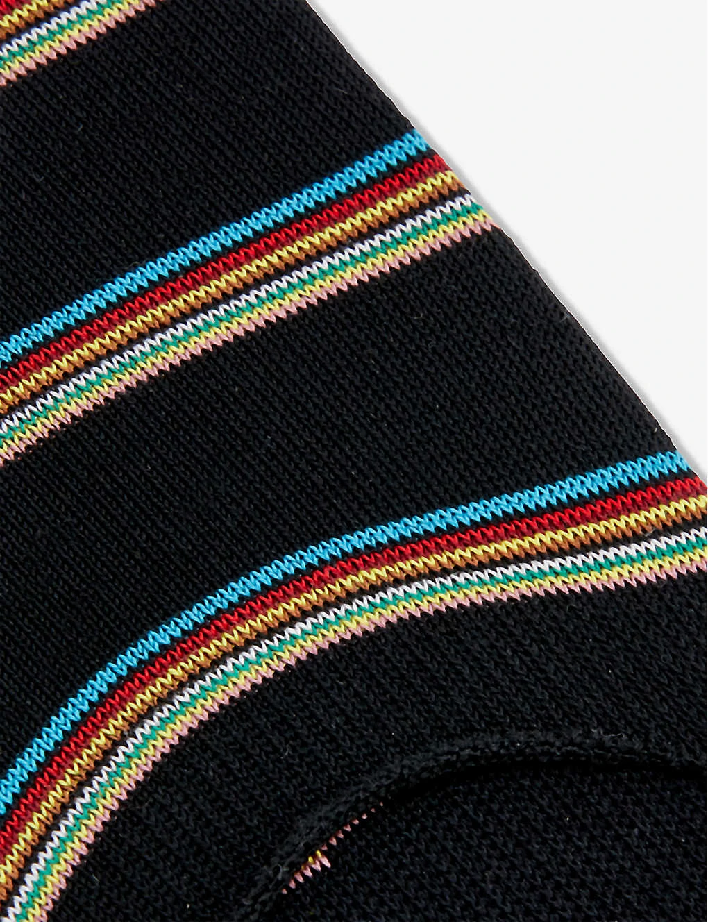 PAUL SMITH Stripe-print Low-rise Stretch-organic-cotton Blend Socks 2 PAUL SMITH Stripe-print Low-rise Stretch-organic-cotton Blend Socks - Image 2