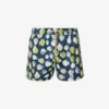 PAUL SMITH Graphic-pattern Drawstring-waistband Recycled-polyester-blend Swim Shorts