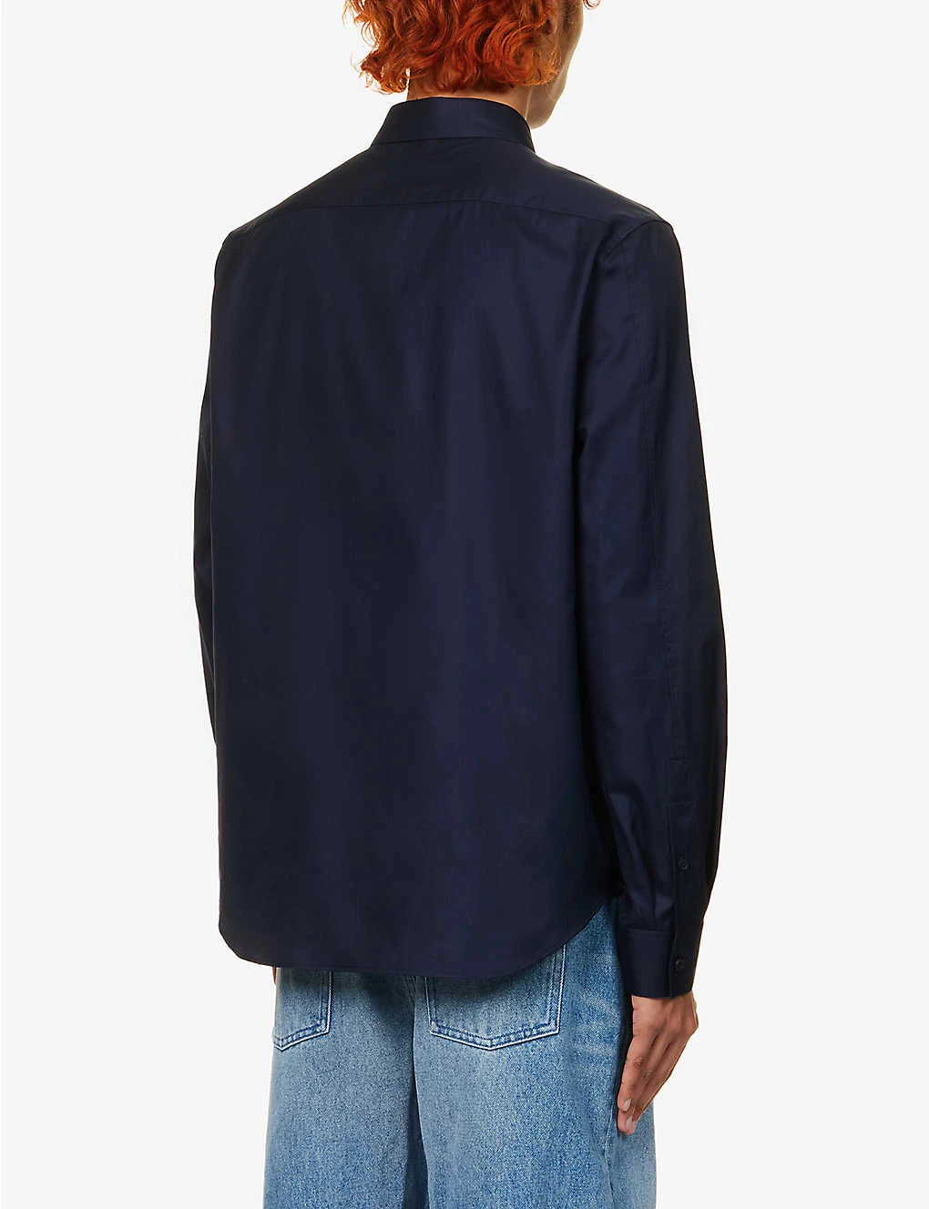 Loewe Anagram-embroidered Regular-fit Cotton-poplin Shirt 4 Loewe Anagram-embroidered Regular-fit Cotton-poplin Shirt - Image 4