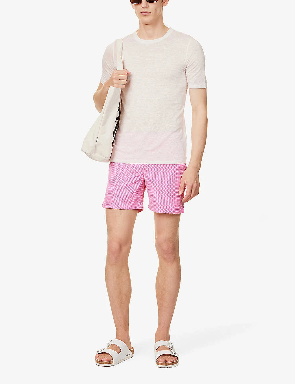 ORLEBAR BROWN Bulldog Geo-print Swim Shorts 2 ORLEBAR BROWN Bulldog Geo-print Swim Shorts - Image 2