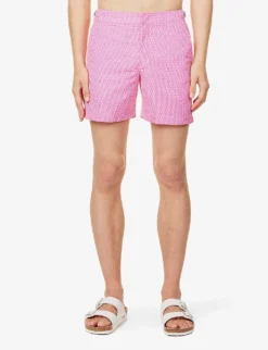 ORLEBAR BROWN Bulldog Geo-print Swim Shorts 7 ORLEBAR BROWN Bulldog Geo-print Swim Shorts -Falkeis Store R04150107 WHAMWHITE ALT02