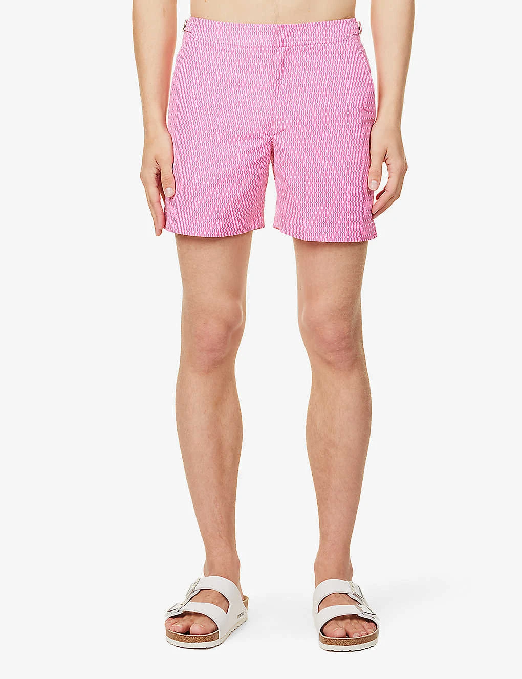 ORLEBAR BROWN Bulldog Geo-print Swim Shorts 3 ORLEBAR BROWN Bulldog Geo-print Swim Shorts - Image 3