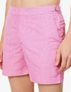 ORLEBAR BROWN Bulldog Geo-print Swim Shorts 9 ORLEBAR BROWN Bulldog Geo-print Swim Shorts -Falkeis Store R04150107 WHAMWHITE ALT04