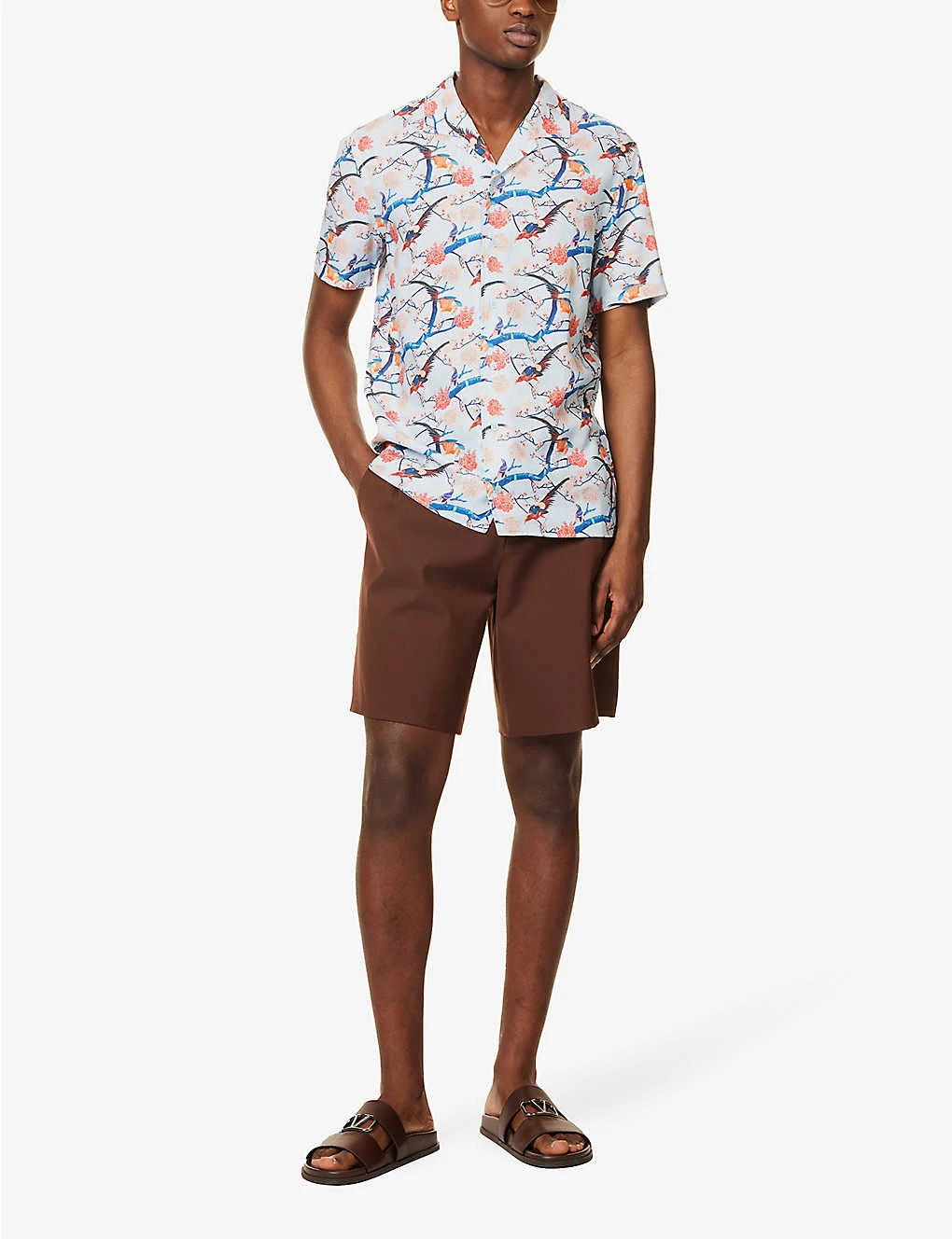 ORLEBAR BROWN Hibbert Floral-print Woven Shirt 2 ORLEBAR BROWN Hibbert Floral-print Woven Shirt - Image 2