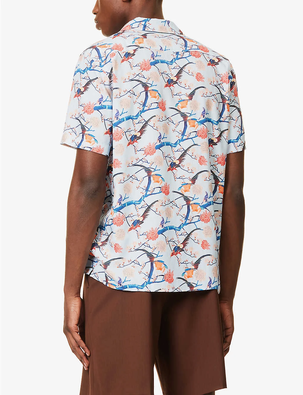 ORLEBAR BROWN Hibbert Floral-print Woven Shirt 4 ORLEBAR BROWN Hibbert Floral-print Woven Shirt - Image 4