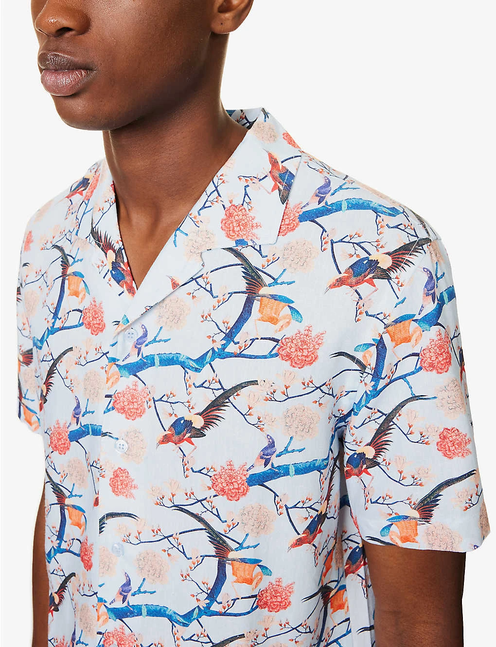 ORLEBAR BROWN Hibbert Floral-print Woven Shirt 5 ORLEBAR BROWN Hibbert Floral-print Woven Shirt - Image 5