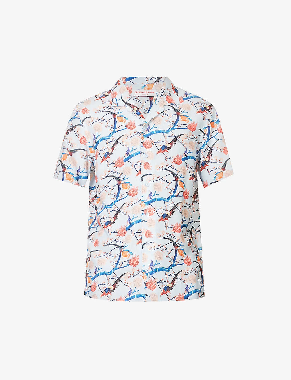 ORLEBAR BROWN Hibbert Floral-print Woven Shirt 1 ORLEBAR BROWN Hibbert Floral-print Woven Shirt