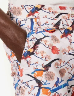 ORLEBAR BROWN Standard Flight Of Fantasy Floral-print Regular-fit Swim Shorts 9 ORLEBAR BROWN Standard Flight Of Fantasy Floral-print Regular-fit Swim Shorts -Falkeis Store R04150134 ROSE ALT04