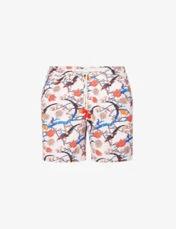 ORLEBAR BROWN Standard Flight Of Fantasy Floral-print Regular-fit Swim Shorts