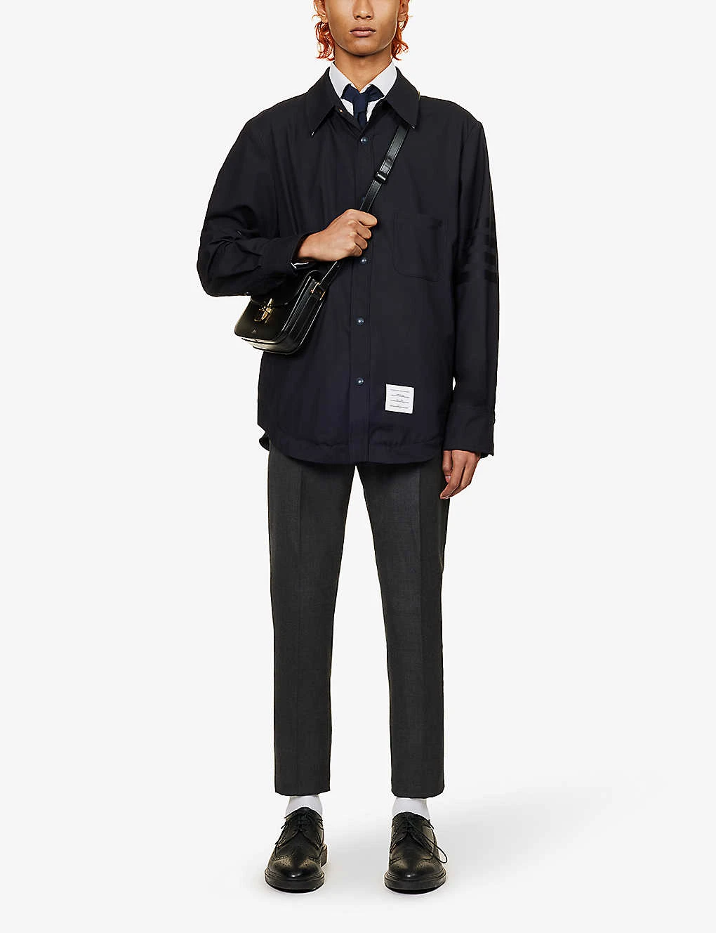 Brand-patch Relaxed-fit Wool Overshirt 2 Brand-patch Relaxed-fit Wool Overshirt - Image 2