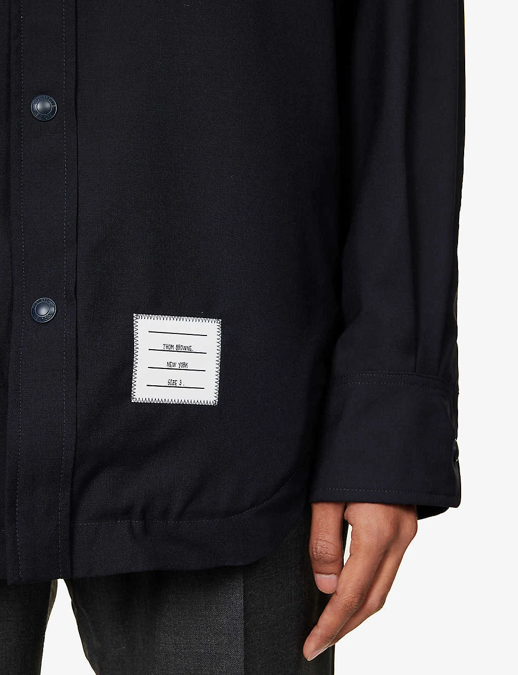 Brand-patch Relaxed-fit Wool Overshirt 5 Brand-patch Relaxed-fit Wool Overshirt - Image 5